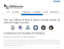 Tablet Screenshot of fldivorcesite.com